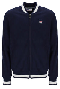 Fila Navy Gabe Waffle Knit Jacket