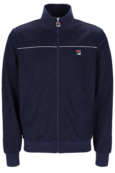 Fila Navy Gennaro 1911 Monogram Track Top