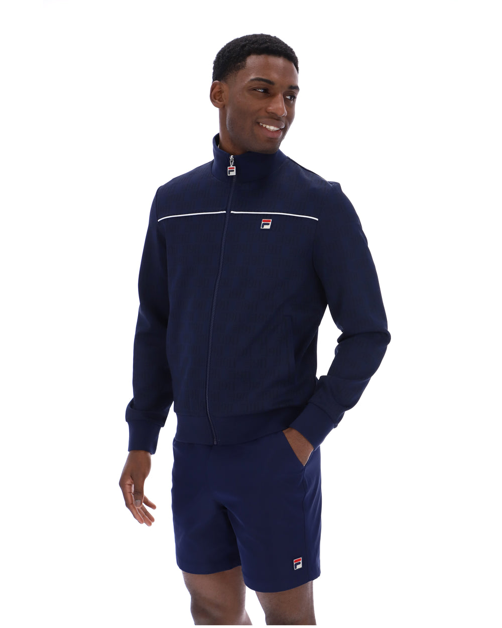 Gennaro 1911 Monogram Track Jacket