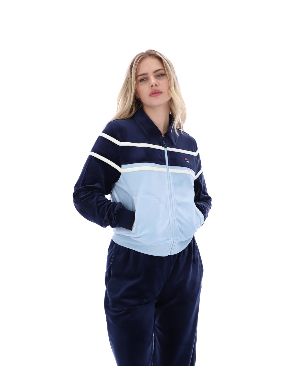 Giovana Cropped Zip-Up Top