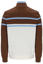 Gardenia Giovanni Contrast Panels Track Top
