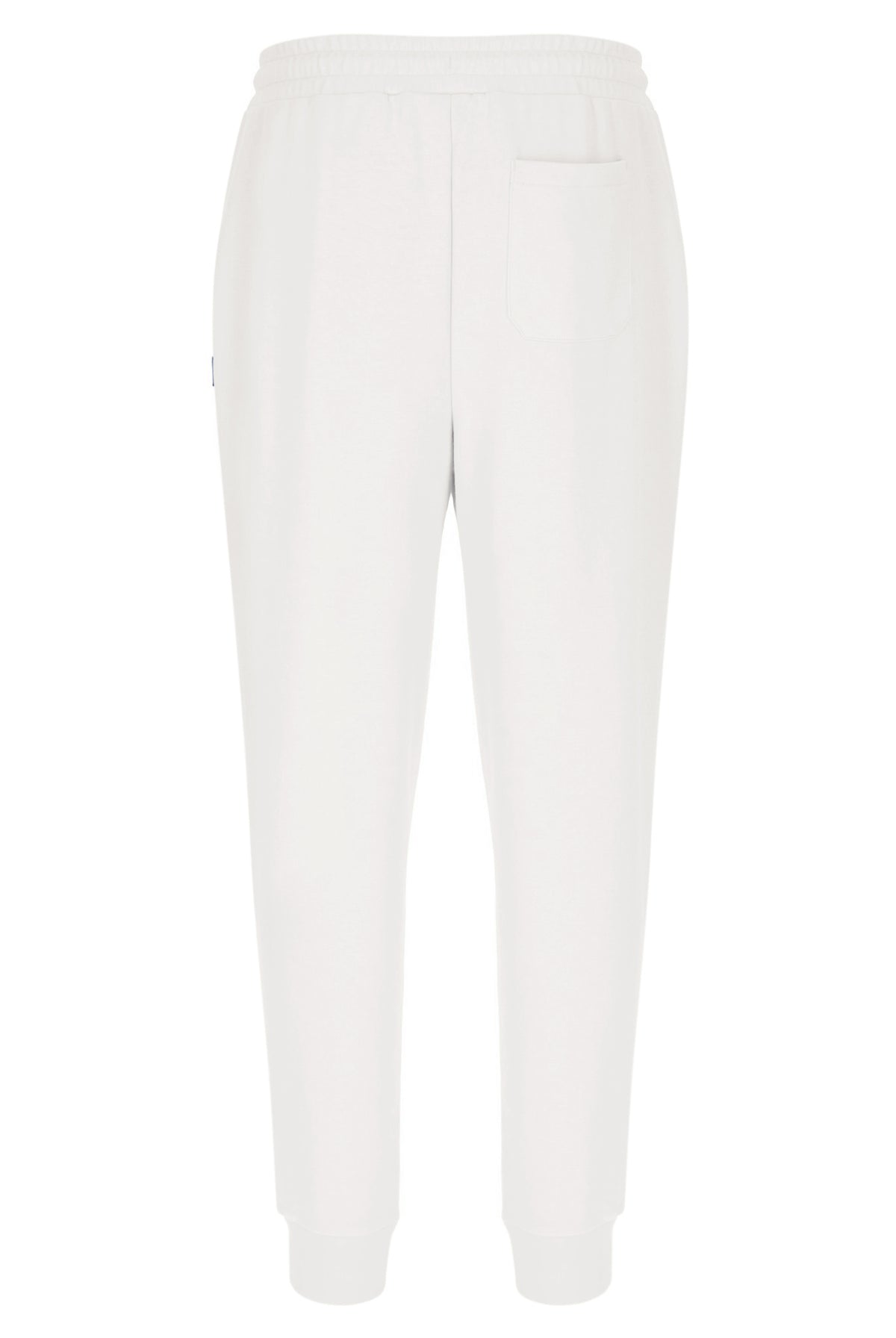 White pants on a white background