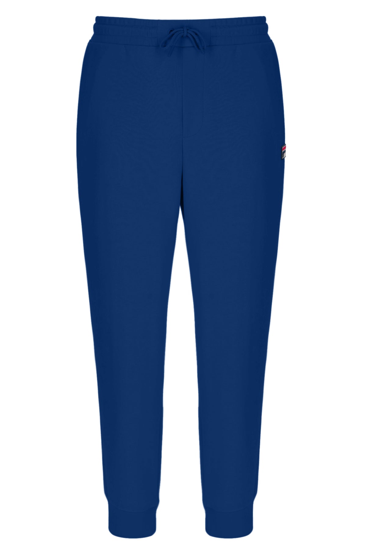 Blue sweatpants on a white background