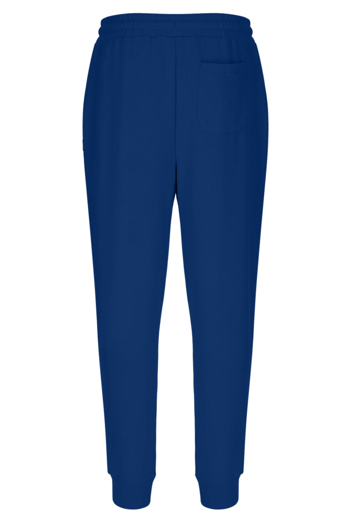 Blue sweatpants on a white background