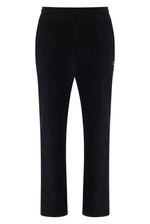 Displays the Black 'FILA' branded Gonz Corduroy Pant