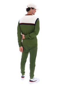 Grayson Stripe Crew Sweater