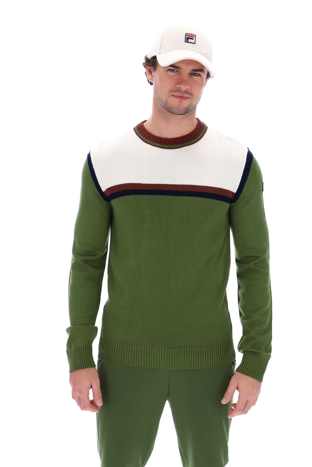 Grayson Stripe Crew Sweater