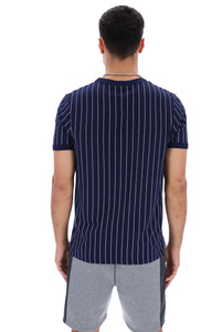 Guilo Striped Collar T-Shirt