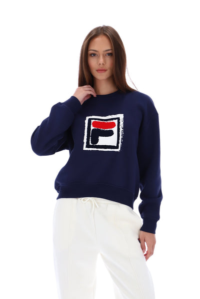 Halia Oversized Crew Sweatshirt