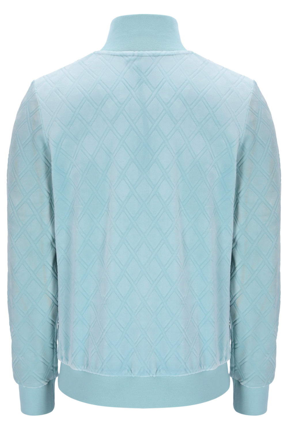 Sterling Blue Hanay Embossed Diamond Jacket