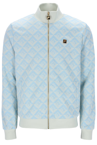 Hank Jacquard Geo Track Top