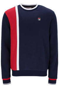 Hanks Colour Block Crew Sweatshirt