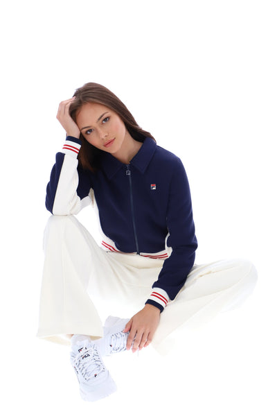 Harper Cropped Track Top