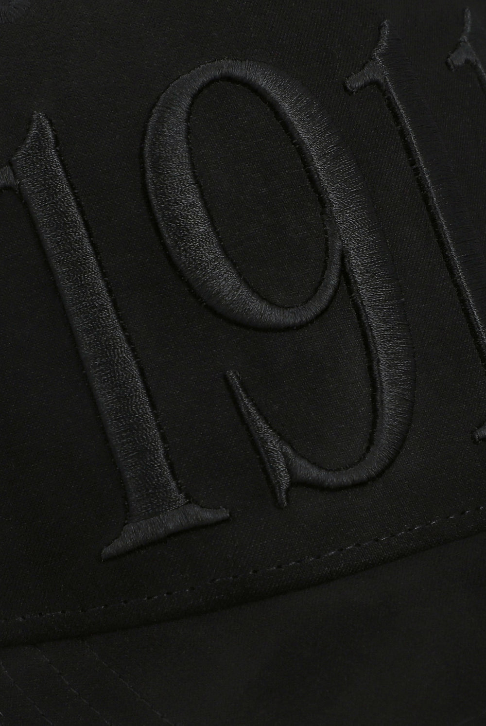Black Hazza Large 1911 Embroidered Mesh-Back Cap