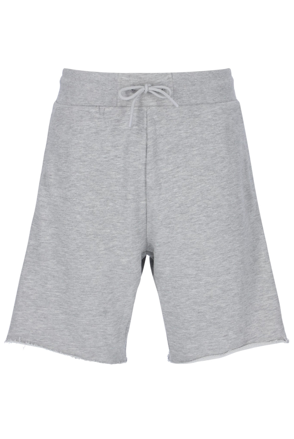 Light Grey Marl Raw Hem Short