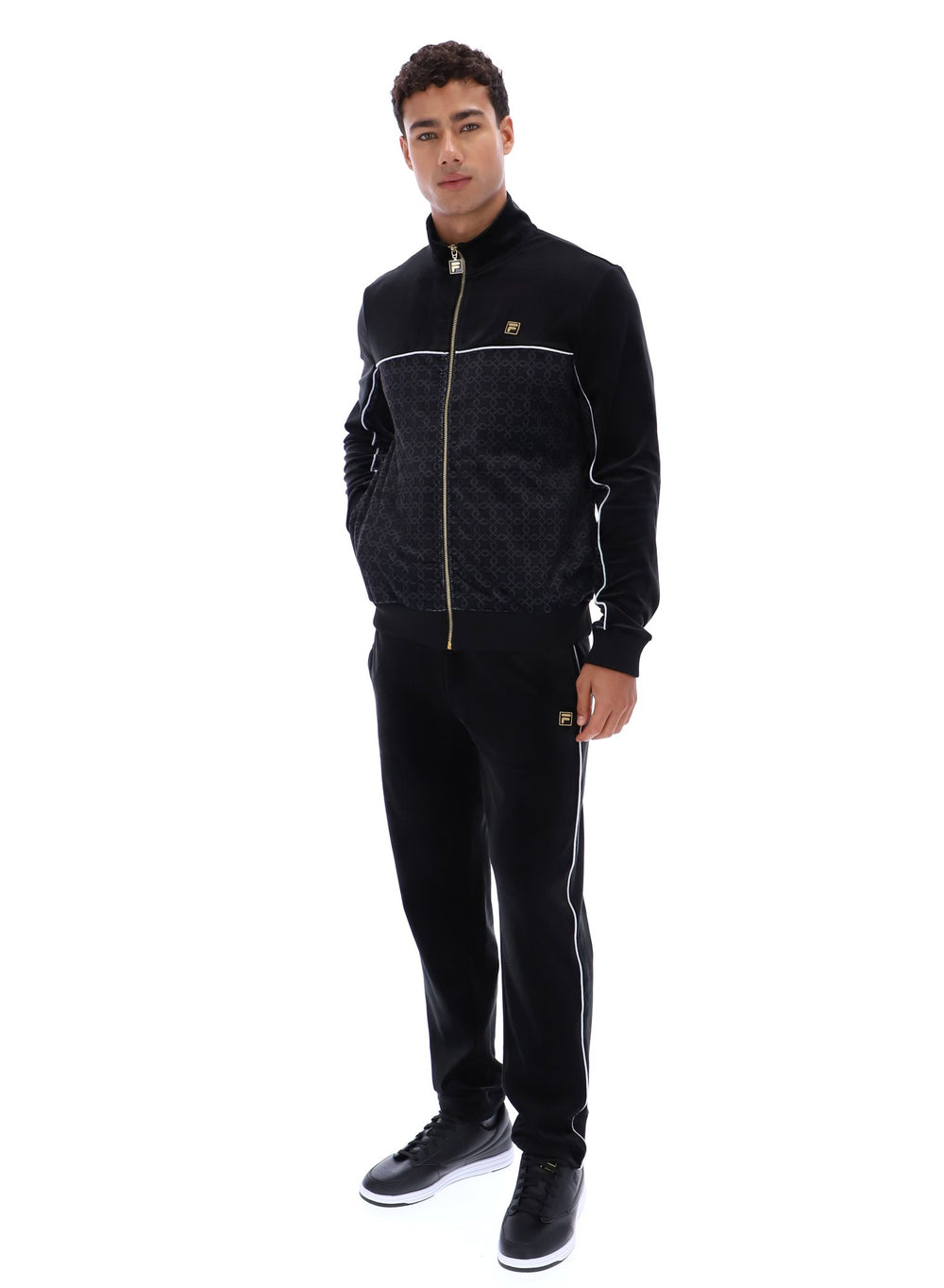 Higgans Full Zip Velour Jacket
