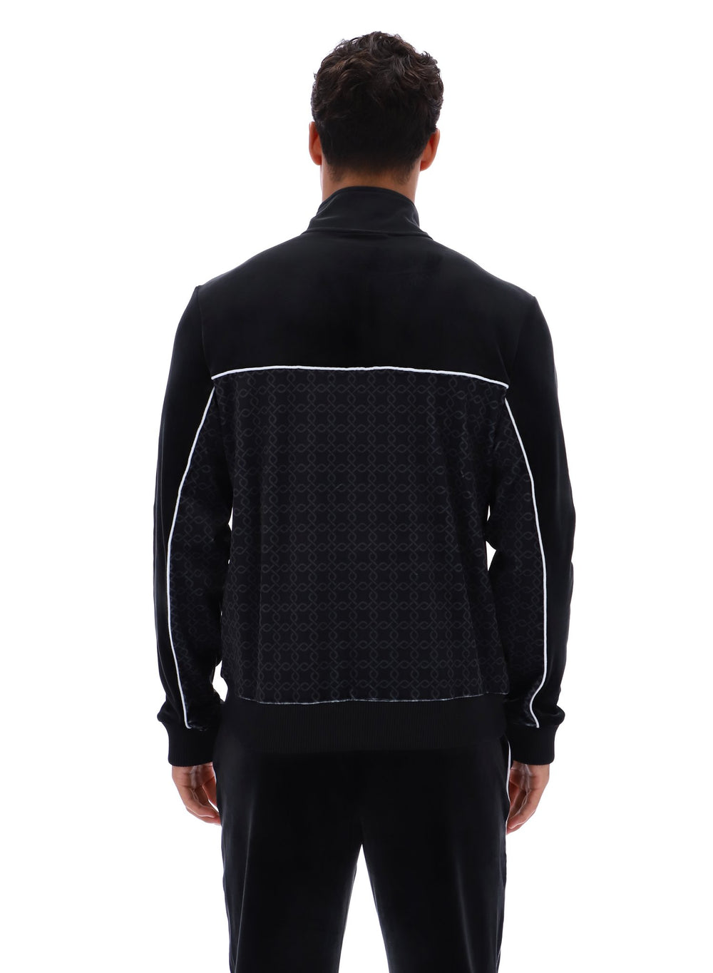 Higgans Full Zip Velour Jacket
