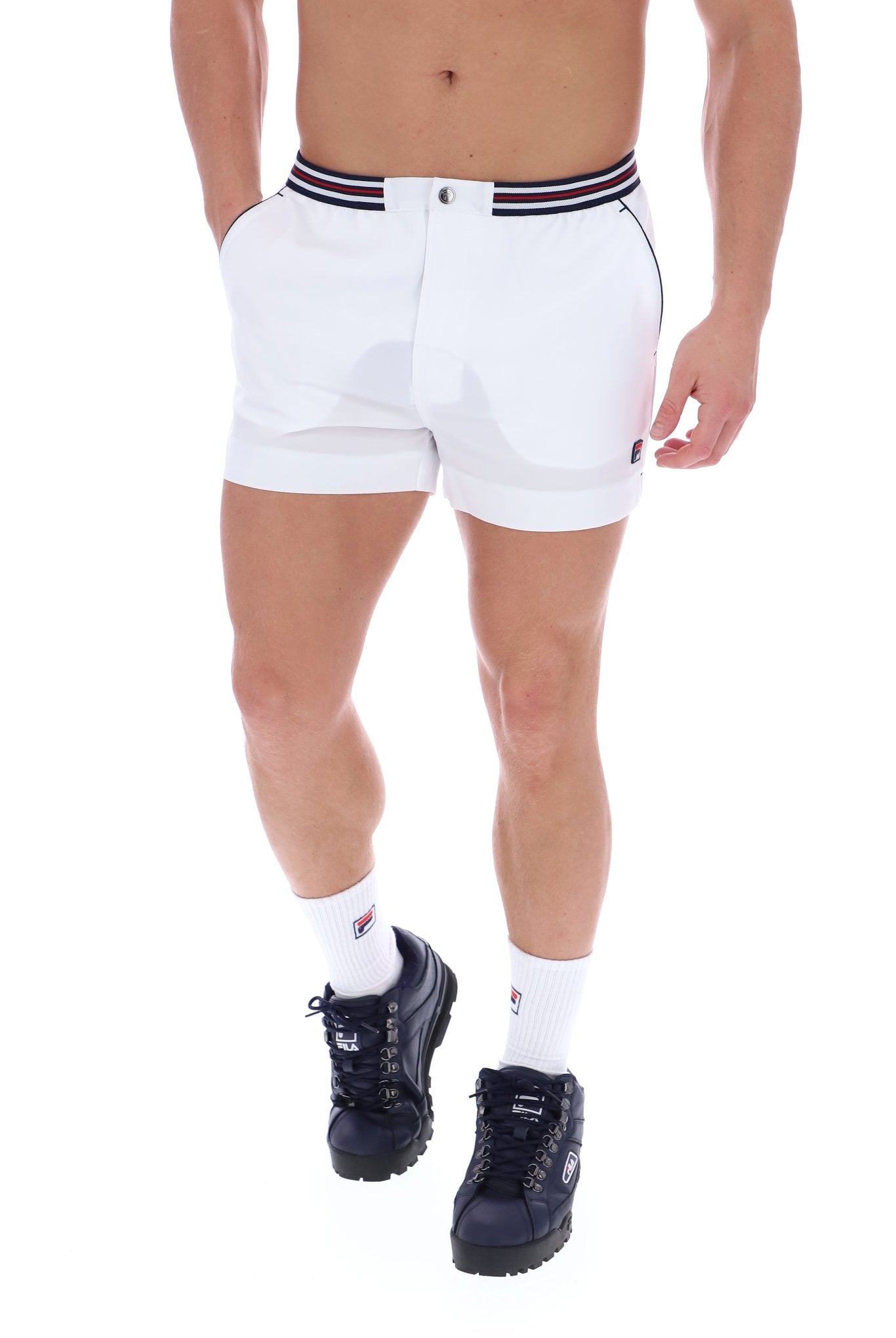 High Tide Terry Pocket Stripe Shorts – Fila UK