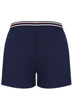 Fila Navy High Tide Terry Pocket Stripe Shorts