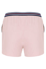 Pale Pink High Tide Terry Pocket Stripe Shorts