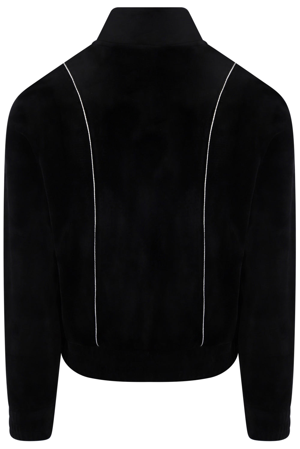 Displays the Black 'FILA' branded Honey Velour Tank Top