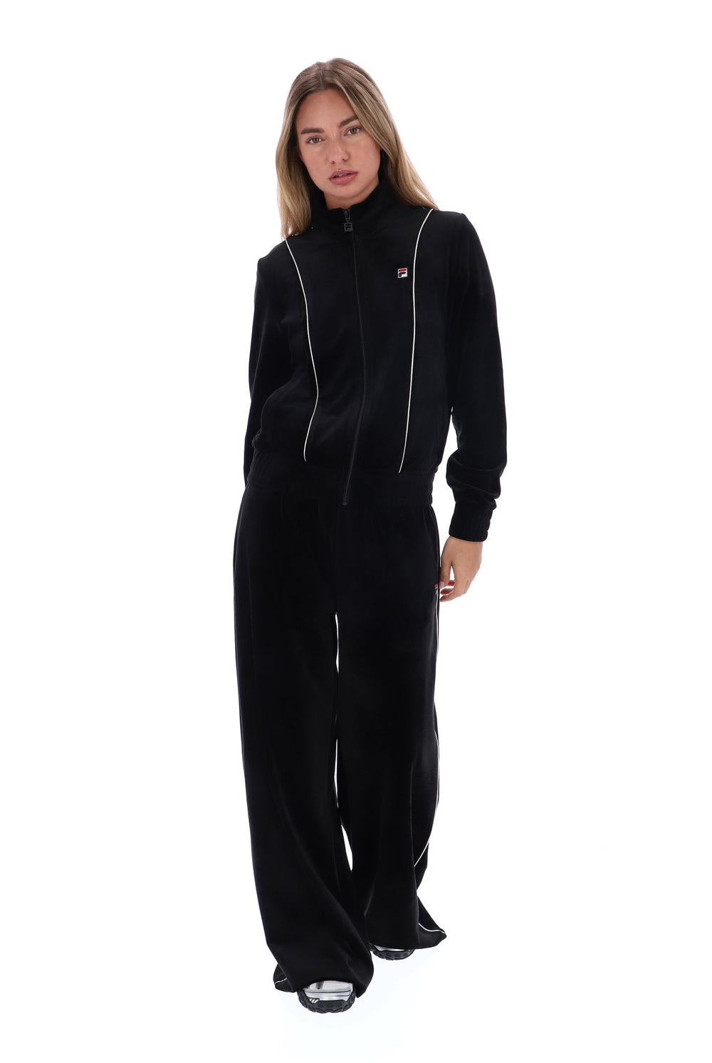 Black Honey Velour Track Top