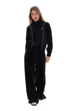 Black Honey Velour Track Top