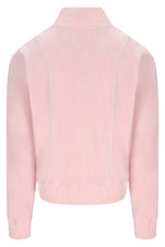 Displays the Pale Lilac 'FILA' branded Honey Velour Tank Top