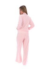 Pale Lilac Honey Velour Track Top