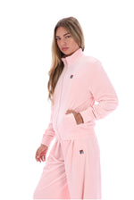 Pale Lilac Honey Velour Track Top