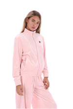 Pale Lilac Honey Velour Track Top