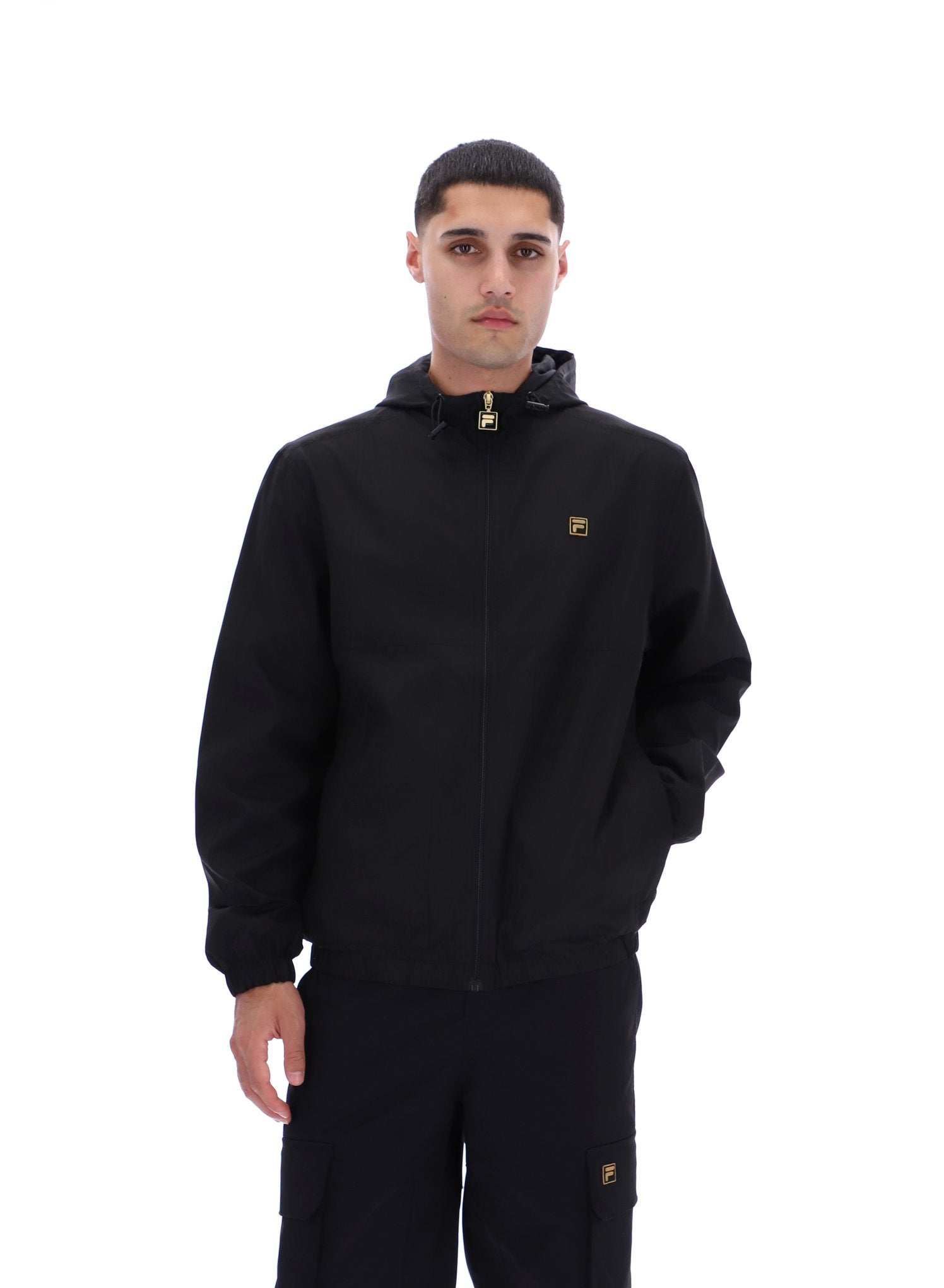 Black Ian Full Zip Jacket – Fila UK