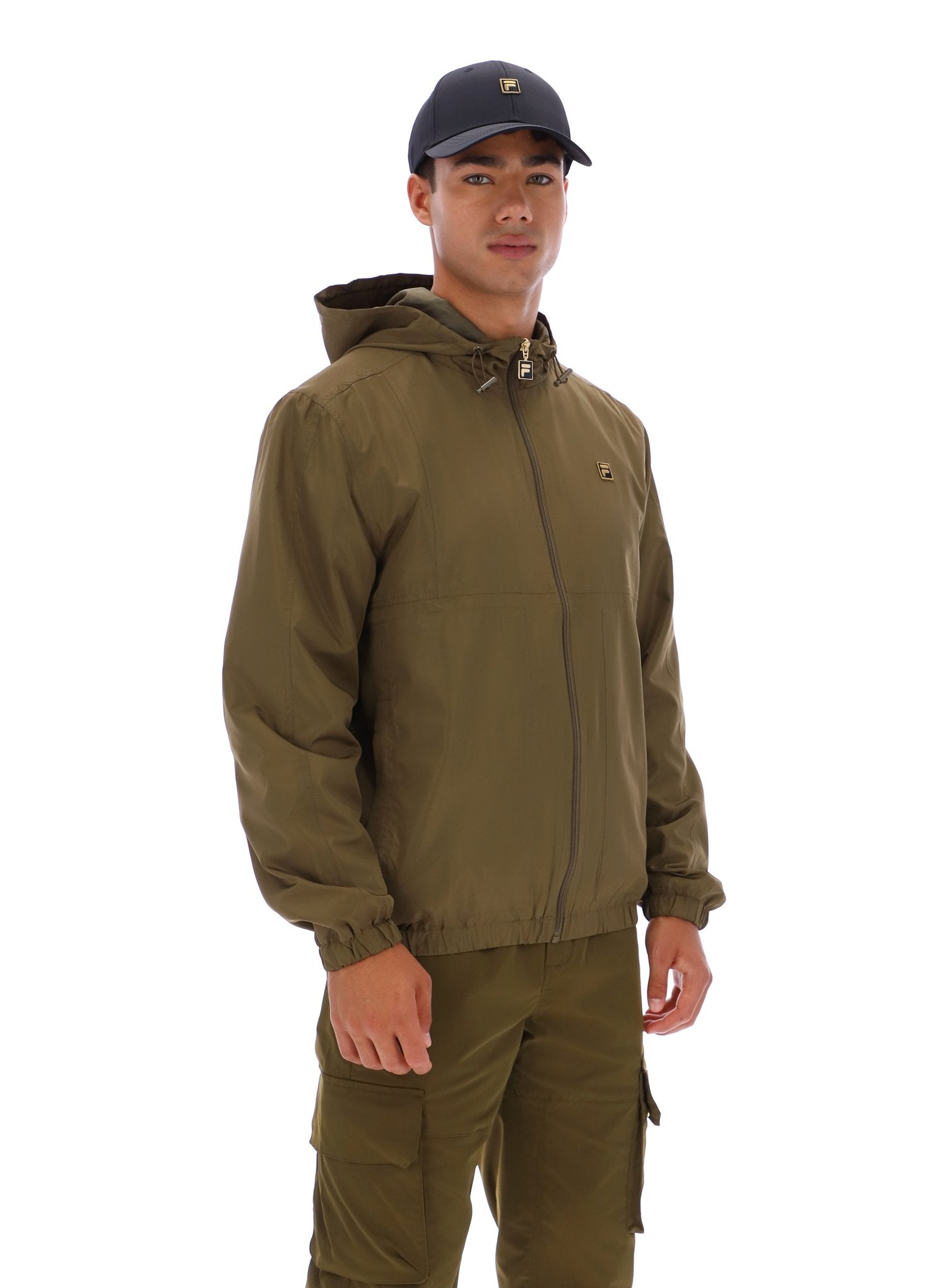 Dark Olive Ian Full Zip Jacket – Fila UK