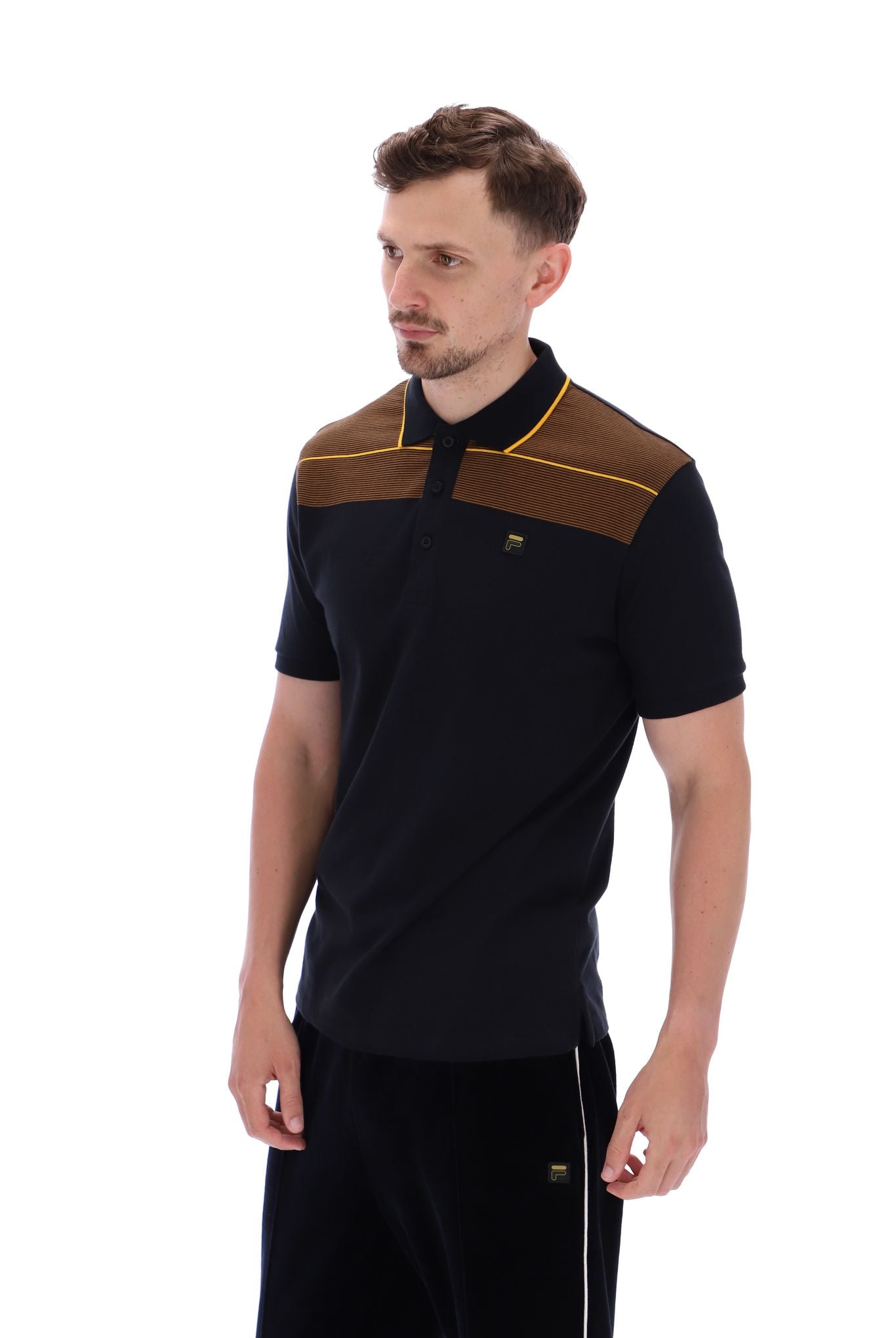 Jacapo Archive Yarn Dye Stripe Polo – Fila UK