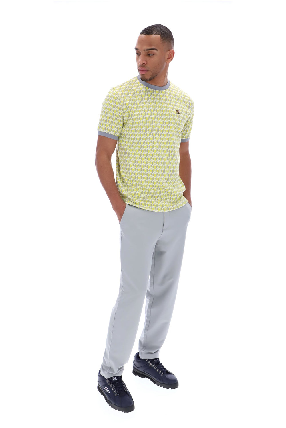 Jagger Geo Jacquard T-Shirt