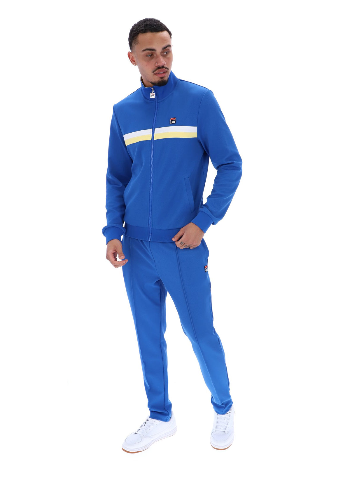 Turkish Sea Jason Colour Block Track Top