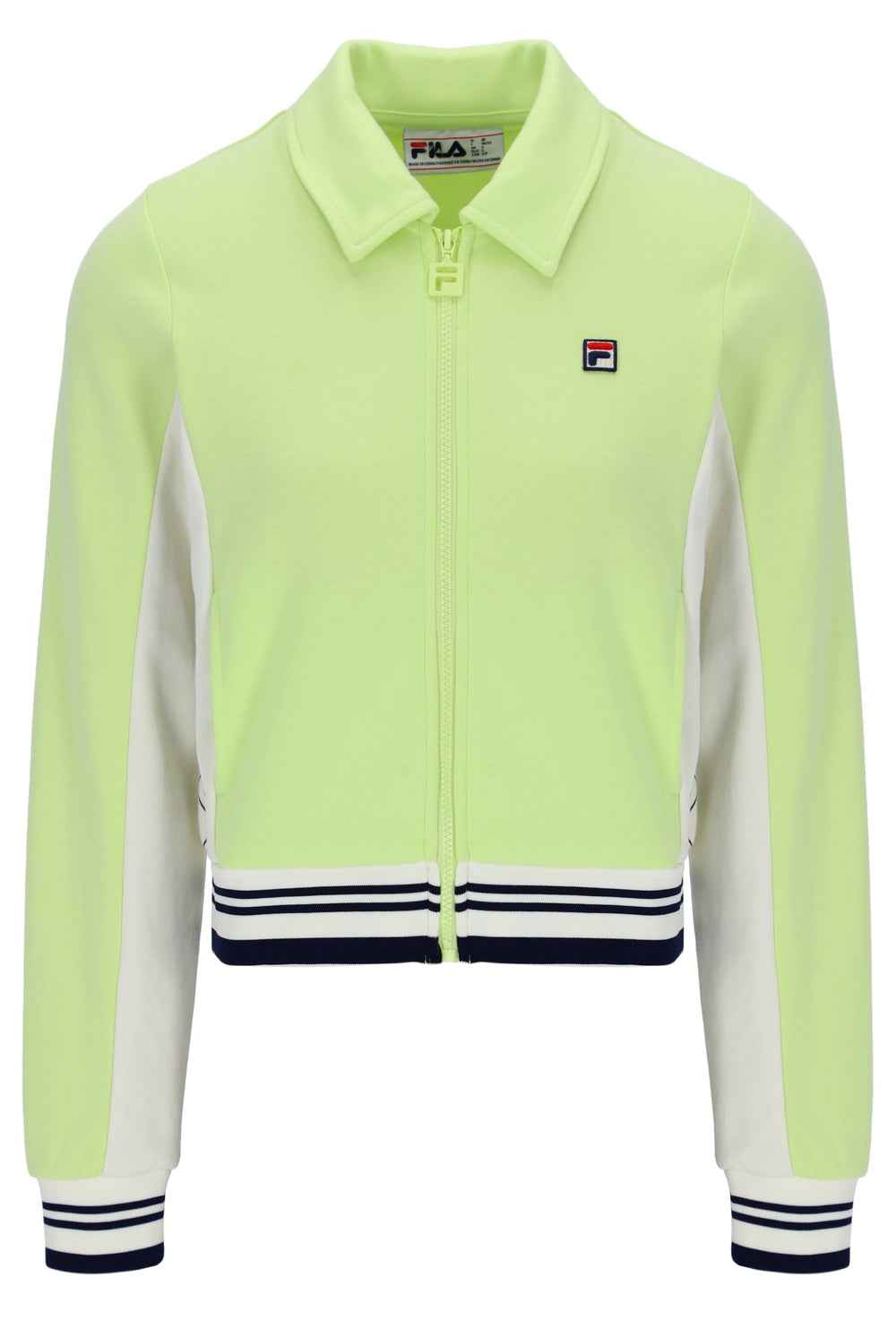 Jelena Cropped Zip Up Track Top