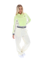 Jelena Cropped Zip Up Track Top