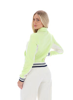 Jelena Cropped Zip Up Track Top