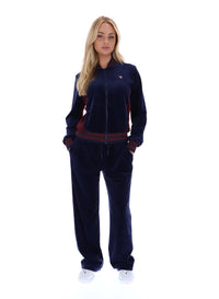 Fila Navy Jenesis Baseball Zip Up Track Top