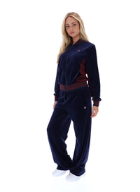 Fila Navy Jenesis Baseball Zip Up Track Top