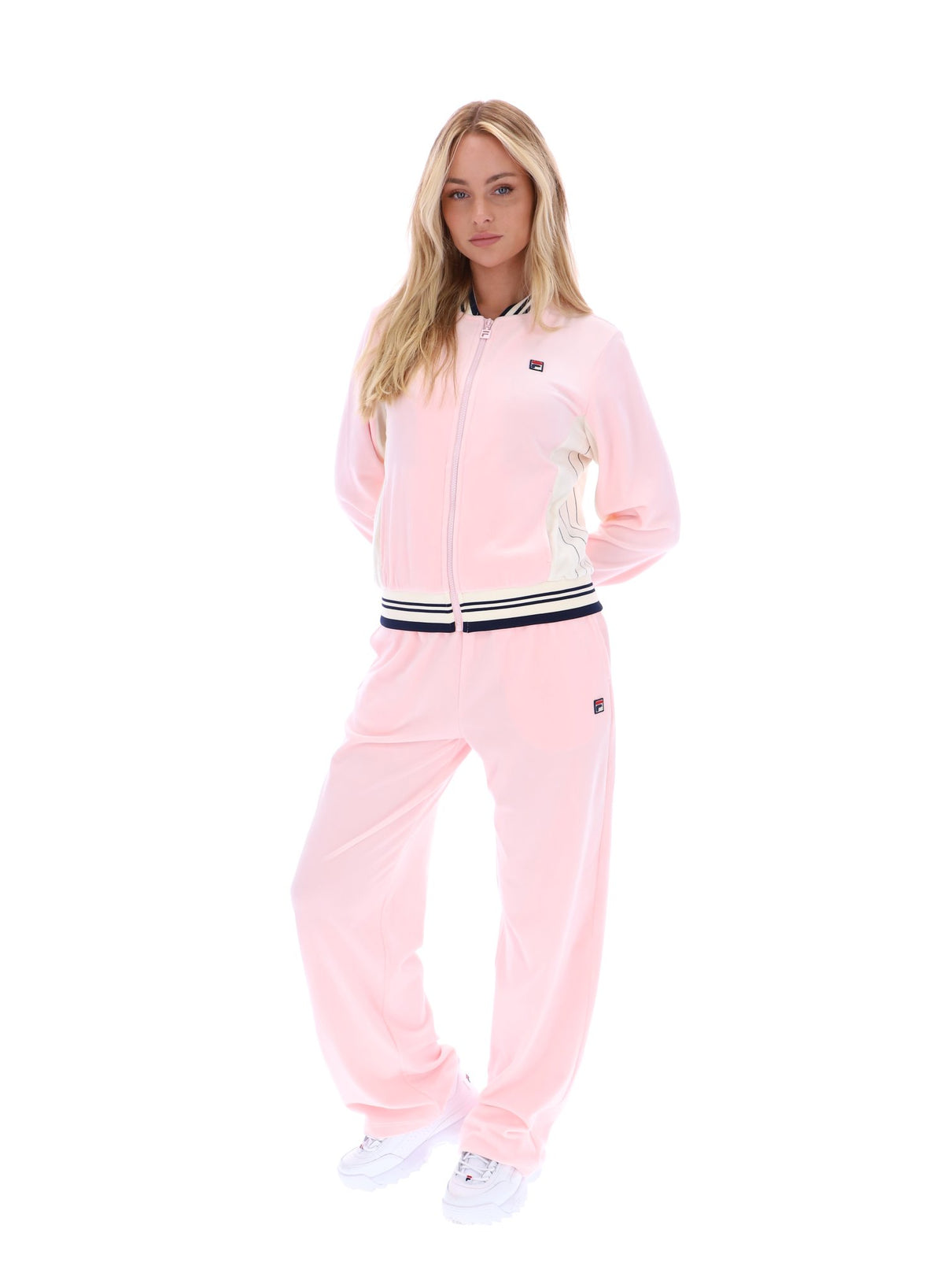 Pinkaboo Jenesis Baseball Zip Up Track Top