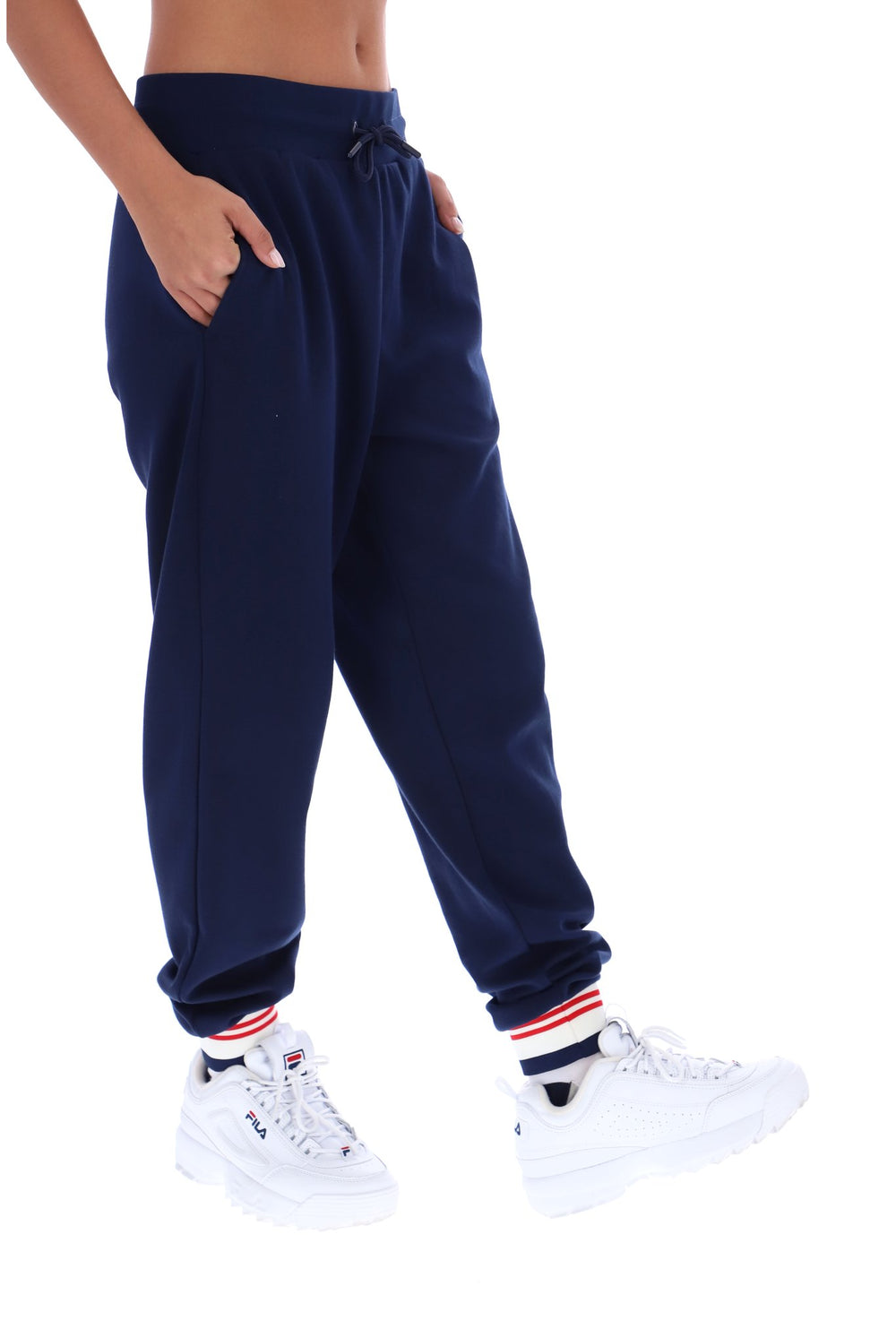 Fila Navy Jianna Cuffed Jogger