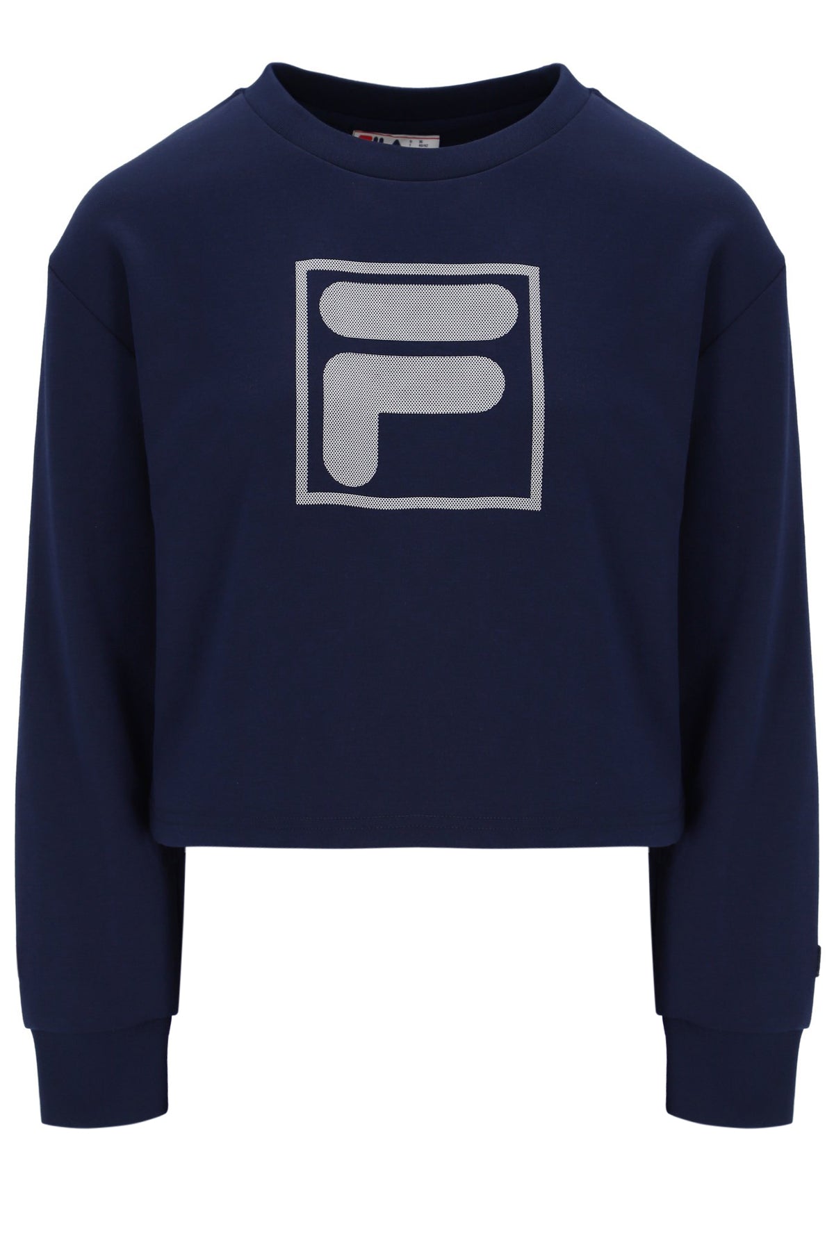 Fila Navy Jorie Wide Crew Neck Sweatshirt