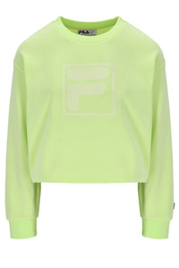Shadow Lime Jorie Wide Crew Neck Sweatshirt