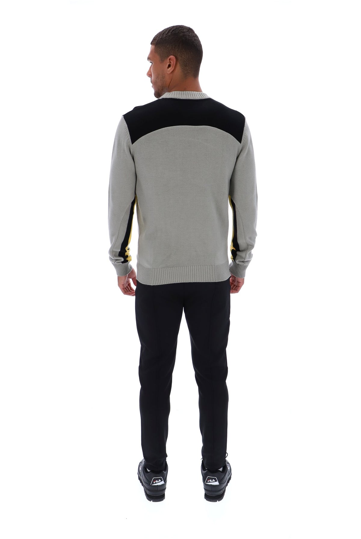Josh Colour Block Crew Sweatshirt