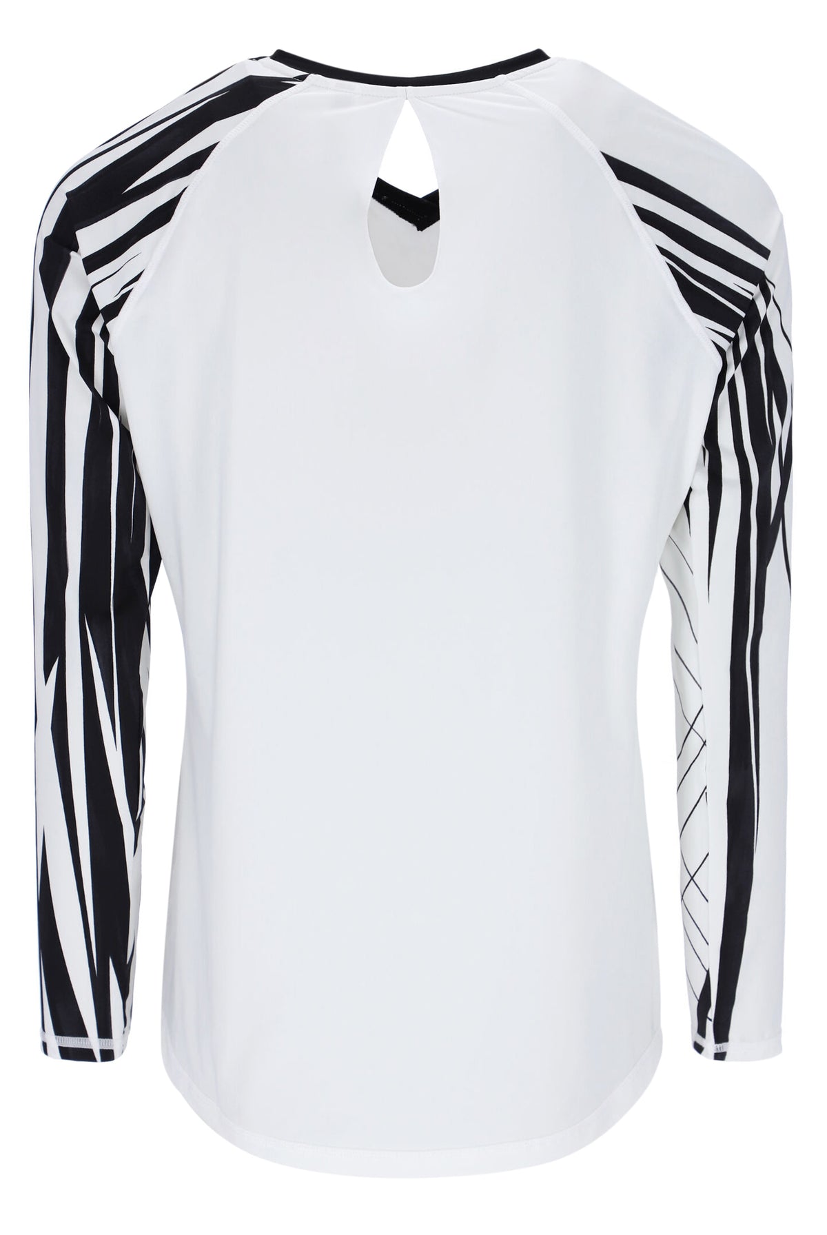 White Pro Tennis Long Sleeved Top