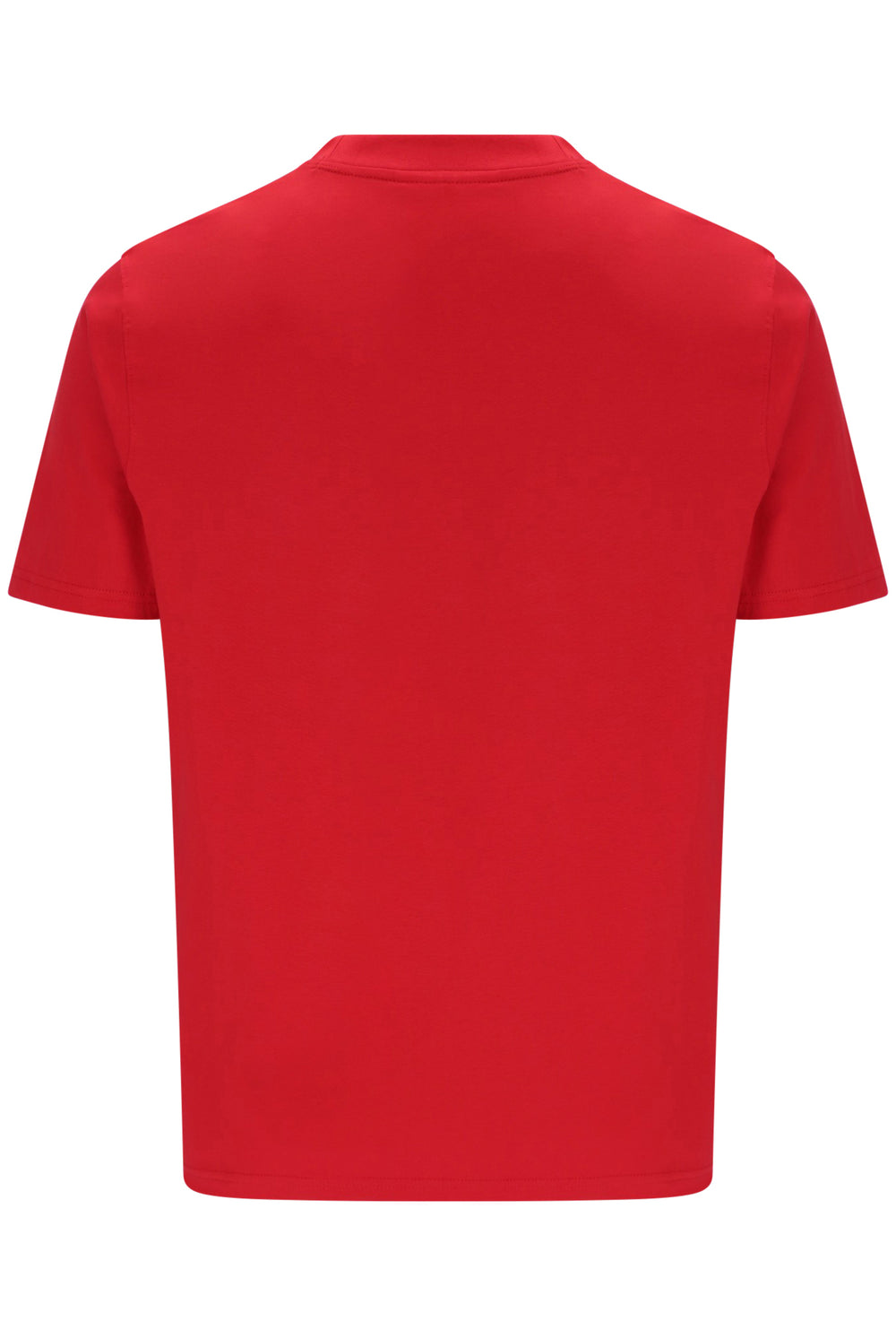 Displays the Red 'Fila' branded Lagos Graphic T-Shirt