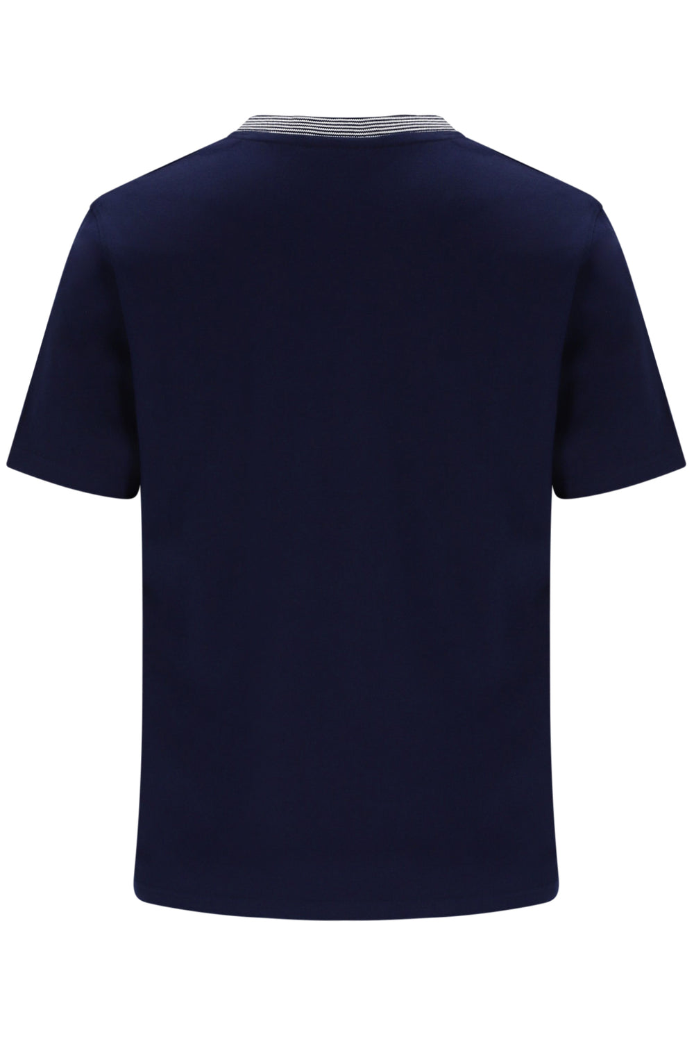 Displays the Navy 'Fila' branded Gardenia Lance T-Shirt