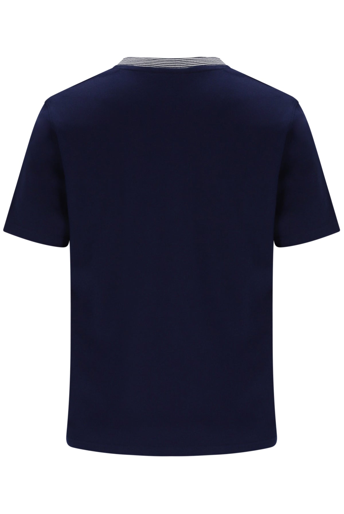 Displays the Navy 'Fila' branded Gardenia Lance T-Shirt